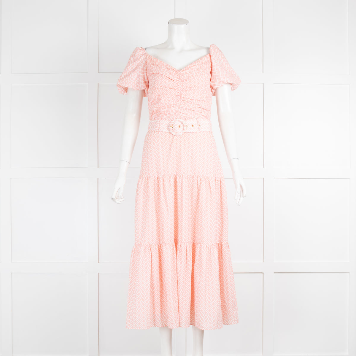 Paloma Blue Rose Patterned Evie Dress