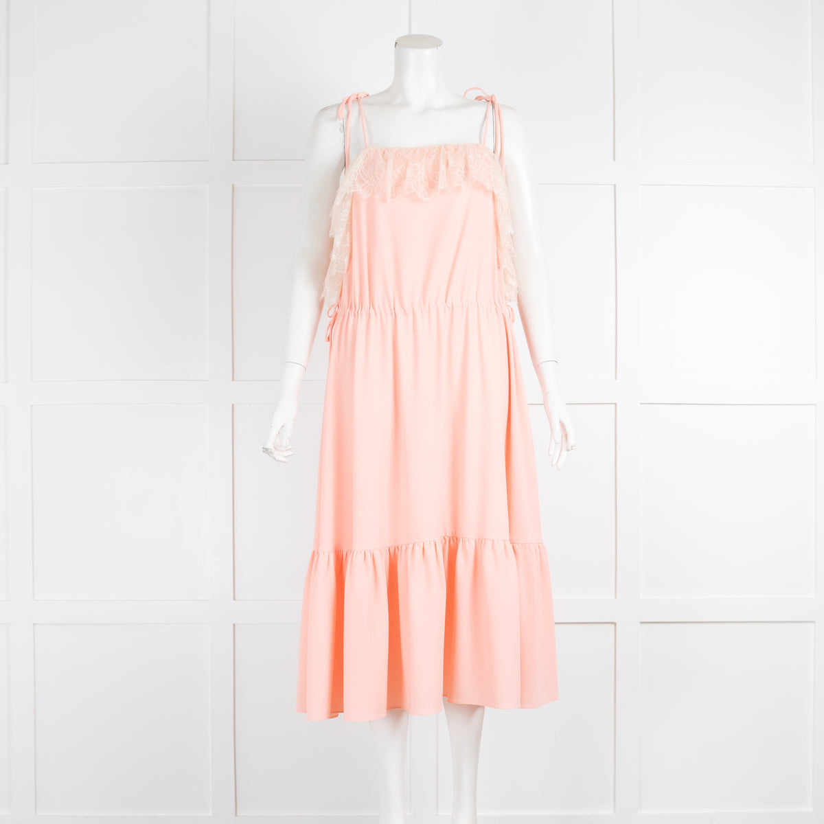 Twinset Pink Lace Dress