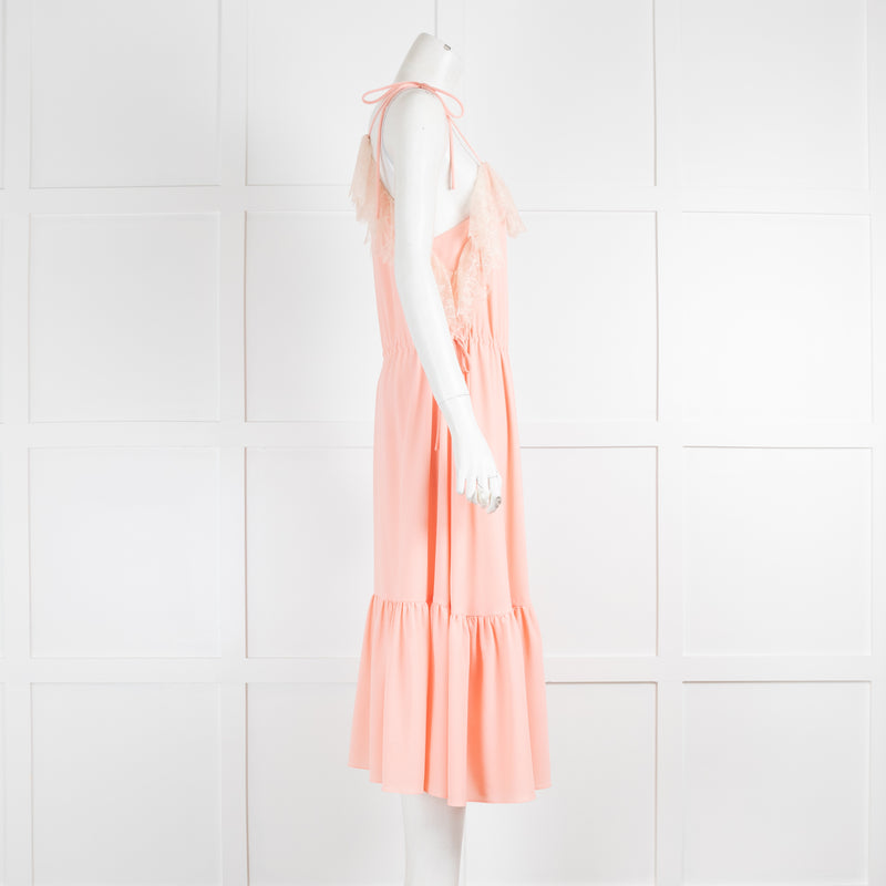 Twinset Pink Lace Dress
