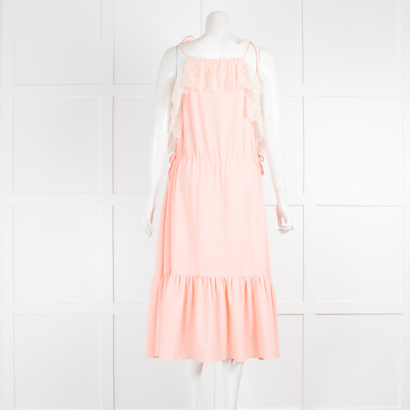 Twinset Pink Lace Dress