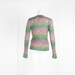 Marques Almeida Multi Coloured Stretch Knit Top