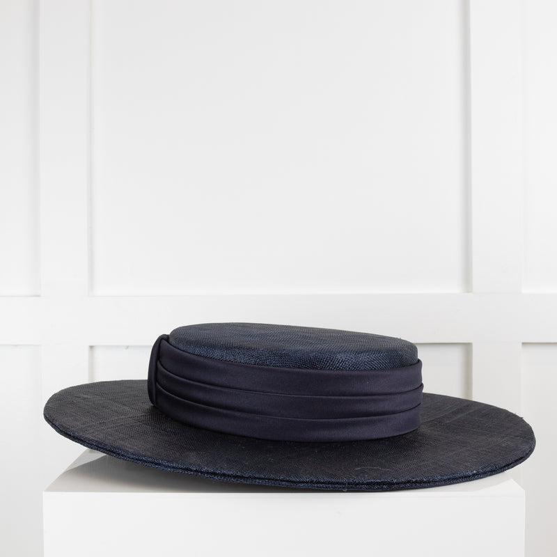 Emily London Navy Alvaro Wide Brimmed Hat