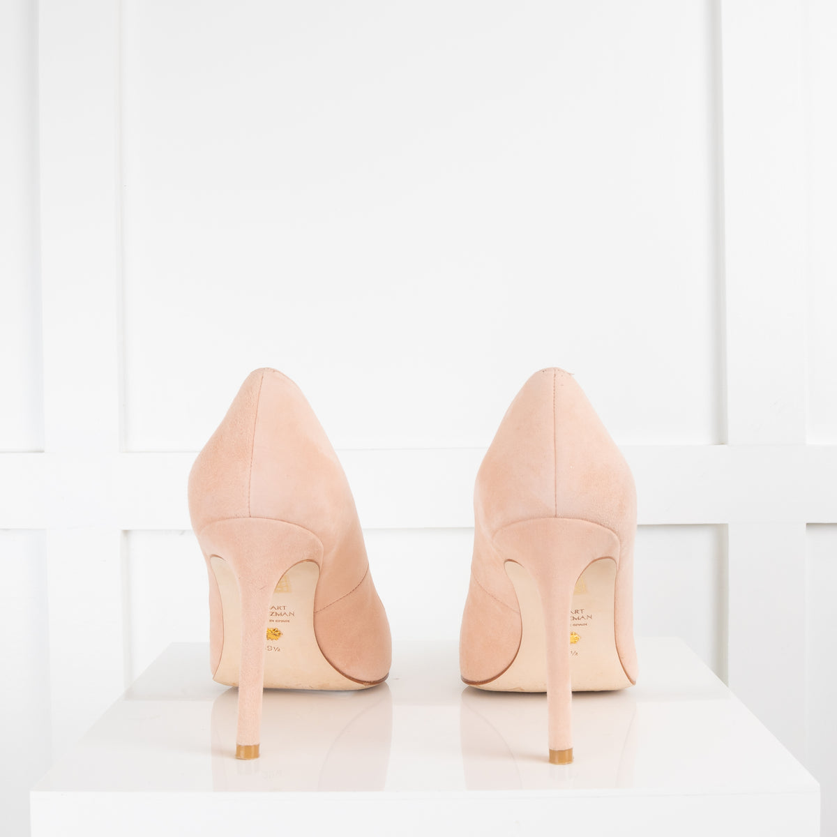 Stuart Weitzman pink Suede Shoes