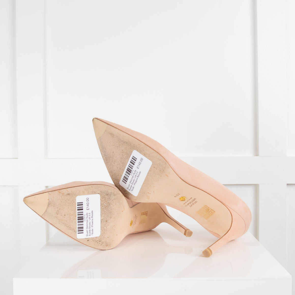 Stuart Weitzman pink Suede Shoes