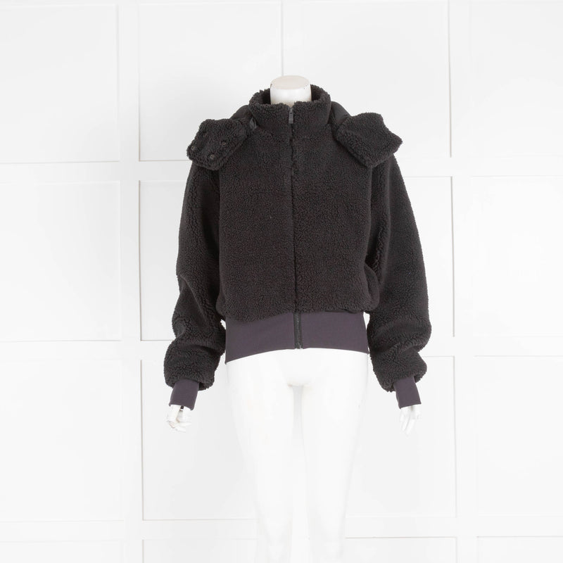 ALO Yoga Black Sherpa Jacket