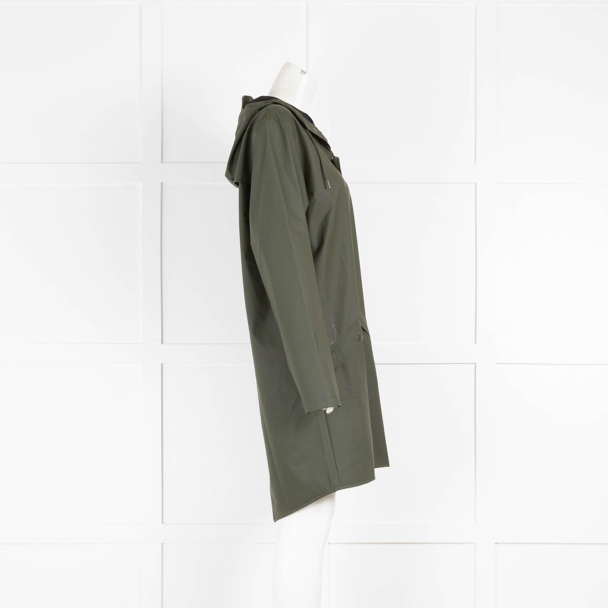 Rains Khaki Waterproof Jacket