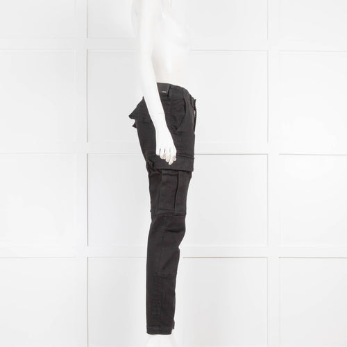 Amiri Black Cargo Trousers