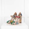 Dolce & Gabbana Multi Colour Snake Skin Heels