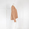 360 Cashmere Camel Short Knit