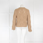 Vince Camel Cable Knit Jumper