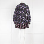 The Kooples Black Floral Mini Dress