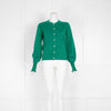 Wyse Jade Green Shimmer Cardigan