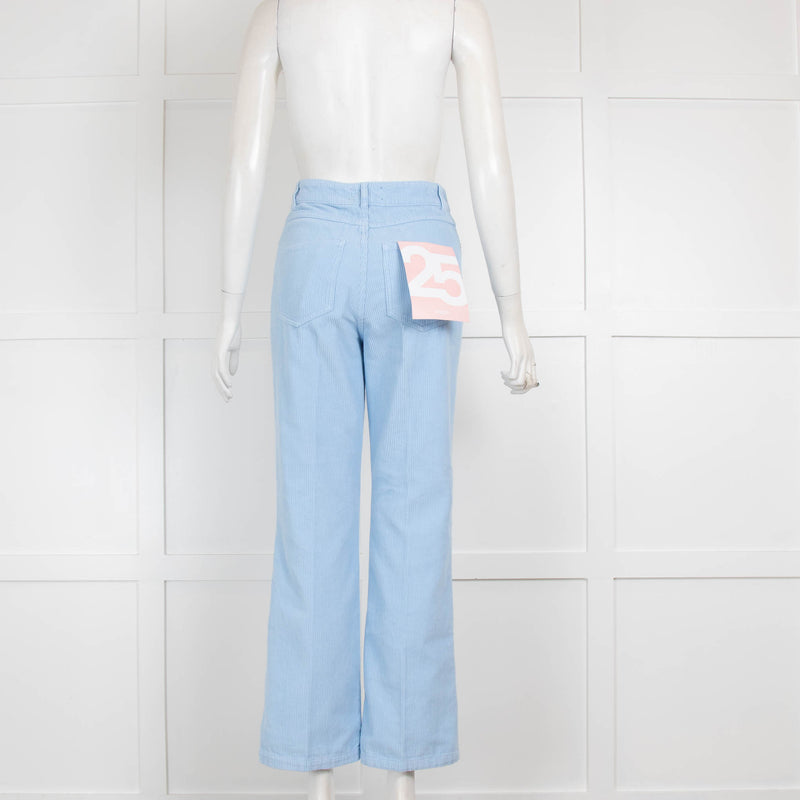 Essentiel Antwerp Pale Blue Corduroy Trousers