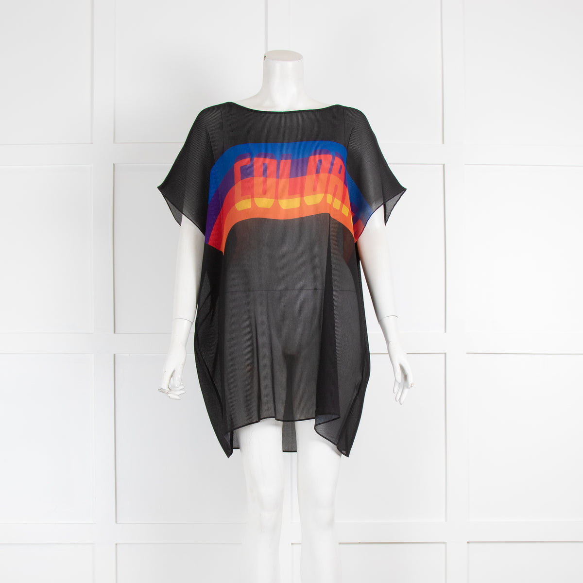 Sandro Plisse 'Colorama' Blouse