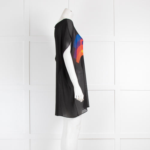 Sandro Plisse 'Colorama' Blouse