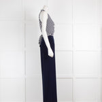 Ralph Lauren Navy & White Striped Jumpsuit