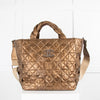 Chanel Bronze Leather Origami Tote Bag