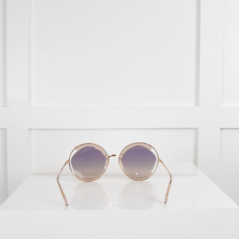 Emilio Pucci Round Framed Sunglasses