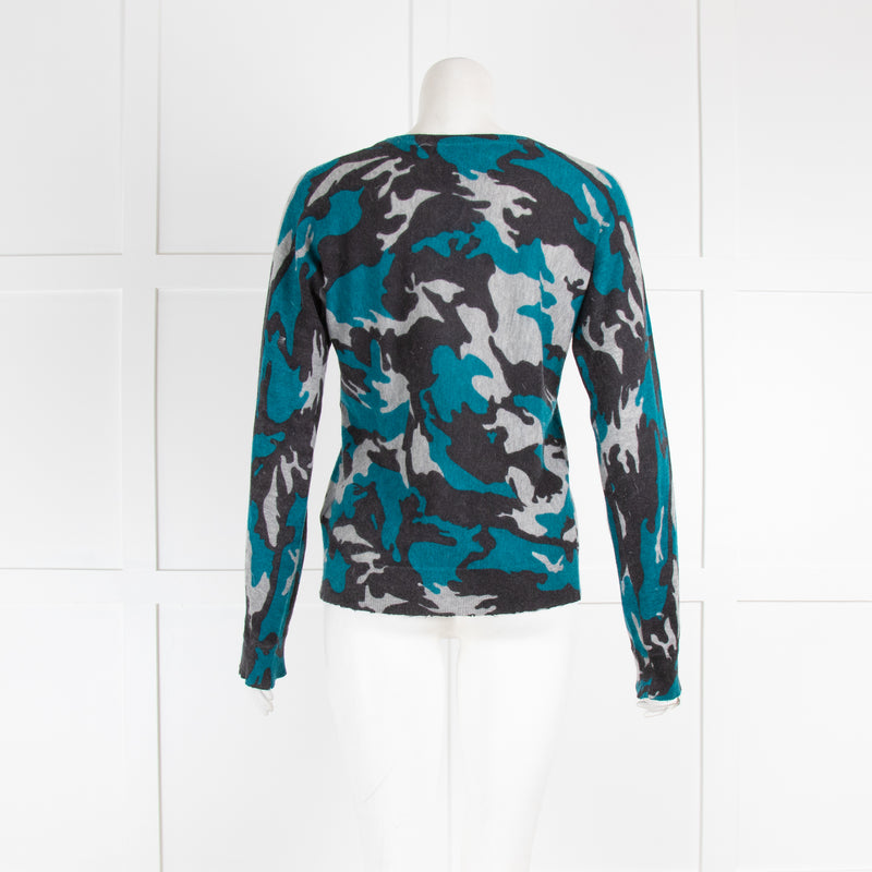 Zadig & Voltaire Camo Cashmere Jumper