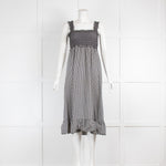 Rails Black and White Gingham Smock Sundress