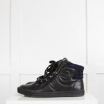 Chanel Black CC High Tops