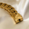 Anisa Sojka Gold Ridge Chunky Chain Necklace