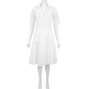 Diane Von Furstenberg White Midi Dress