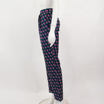 Diane Von Furstenberg Navy Blue Trousers