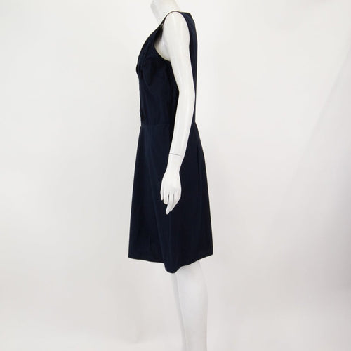 Marni Navy Blue Sleeveless Dress
