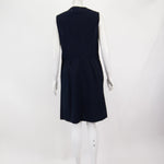 Marni Navy Blue Sleeveless Dress