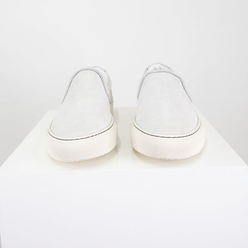 Common Projects Grey Slip On Trainers
