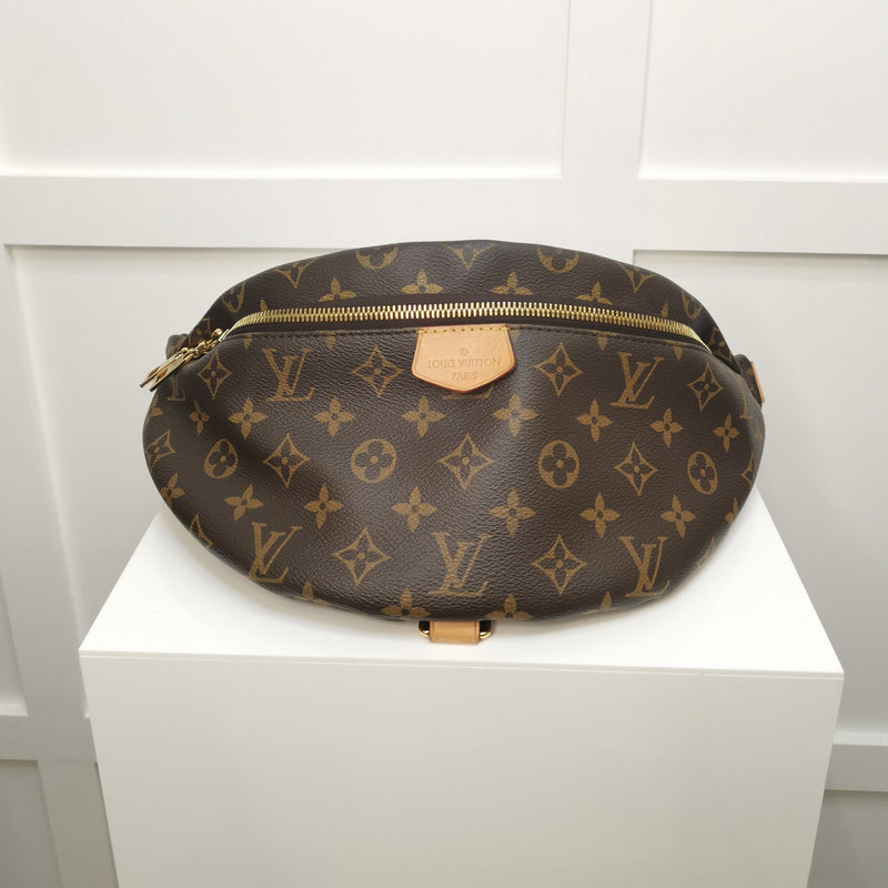 Louis Vuitton Bumbag Monogram Brown in Coated Canvas with Gold-tone - US