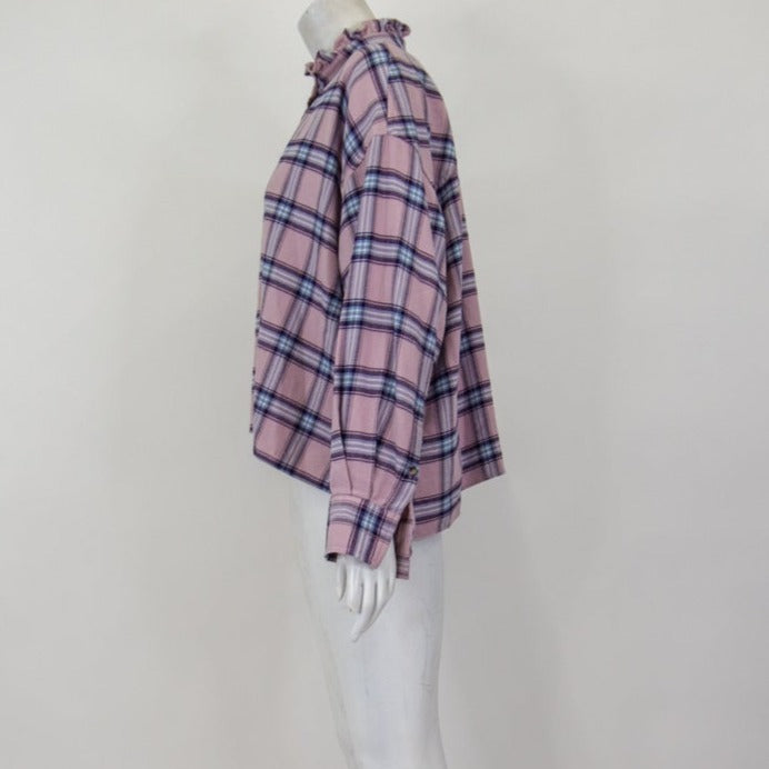 Isabel Marant Etoile Pink Check Shirt
