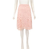 Luisa Cerano Pink Lace Skirt