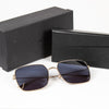 Christian Dior Gold Square Sunglasses