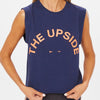 The Upside Navy Cropped Muscle Tank
