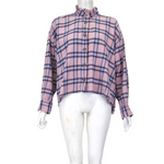 Isabel Marant Etoile Pink Check Shirt
